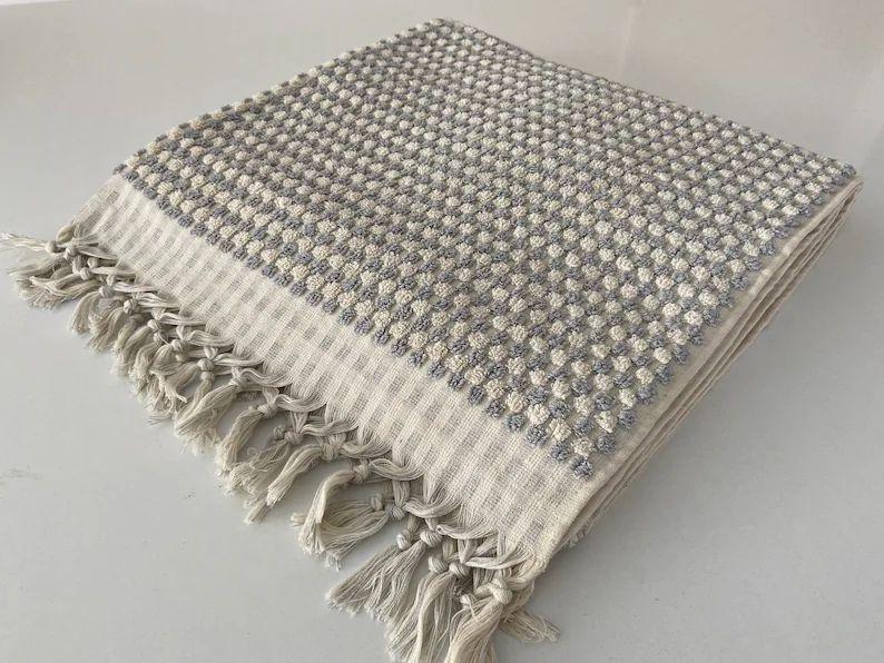 KARATEZGAH DOKUMASI EL VE YÜZ HAVLUSU 18